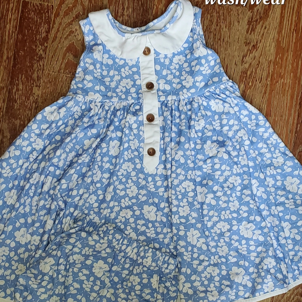 💙 SweetHoney Blue Floral Set | Size 8 GUC 🌼🤍